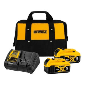 Kit Cargador + 2 Baterías 20V MÁX+ Bolsa DEWALT DCB205-2CK.