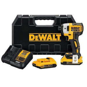 Kit de Atornillador de Impacto Inalámbrico de 1/4" (6.35mm) 20V MAX*.