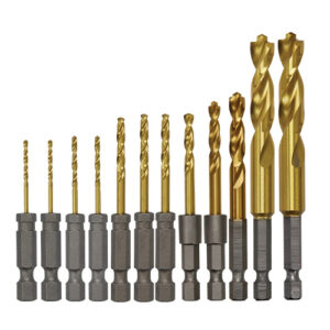 KIT BROCAS DE TITANIO ZANCO HEXAGONAL 12, DD5152